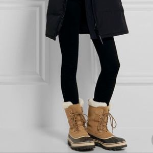 Sorel Women’s Caribou Buff Waterproof Winter Boots